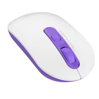 Мышь A4Tech Fstyler FG20 Tulip (белый/фиолетовый) фото 2